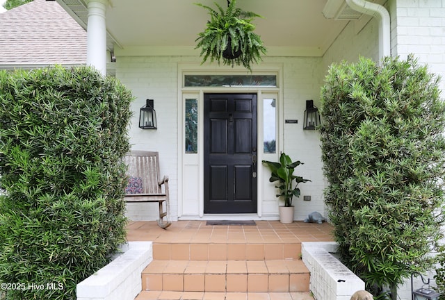 4109 Devonshire Ln, Wilmington, NC 28409 - doorway to property featuring covered porch