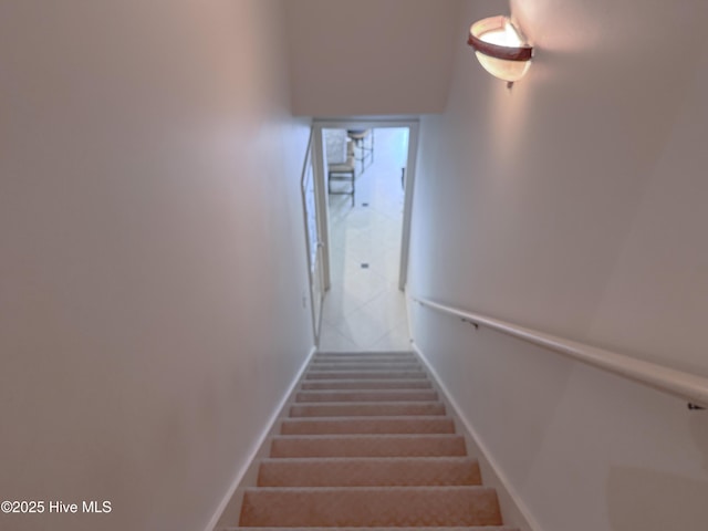 4109 Devonshire Ln, Wilmington, NC 28409 - stairs with baseboards