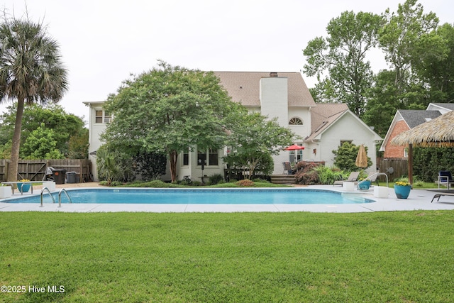 4109 Devonshire Ln, Wilmington, NC 28409 - view of swimming pool with a patio area