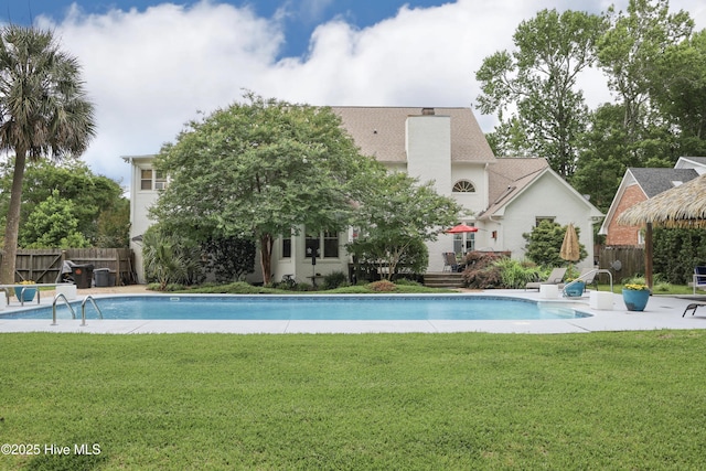 4109 Devonshire Ln, Wilmington, NC 28409 - view of swimming pool with a patio