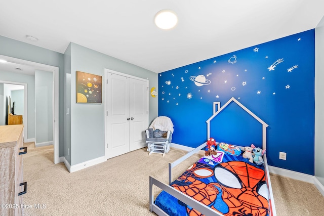 1571 Grey Cliff Run, Wilmington, NC 28405 - bedroom with carpet floors and a closet