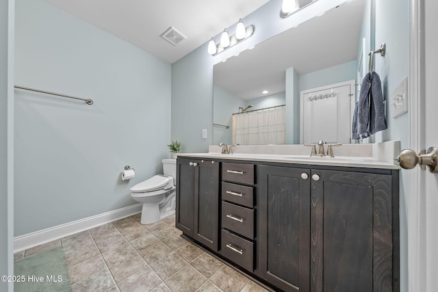 1571 Grey Cliff Run, Wilmington, NC 28405 - bathroom featuring double vanity and a shower with curtain