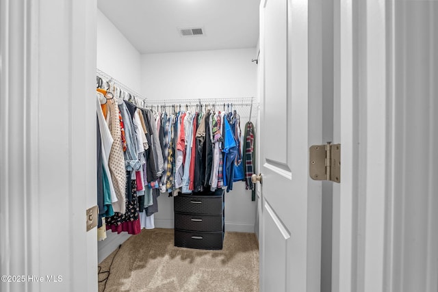 1571 Grey Cliff Run, Wilmington, NC 28405 - walk in closet featuring carpet flooring