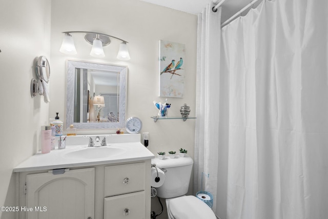600 N 35th St Unit 201, Morehead City, NC 28557 - full bathroom featuring vanity and a shower with shower curtain