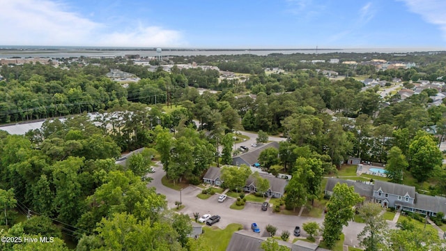 600 N 35th St Unit 201, Morehead City, NC 28557 - aerial view of a tree filled landscape