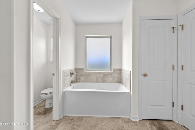 132 Mill Run, South Mills, NC 27976 - full bathroom featuring a bath and toilet