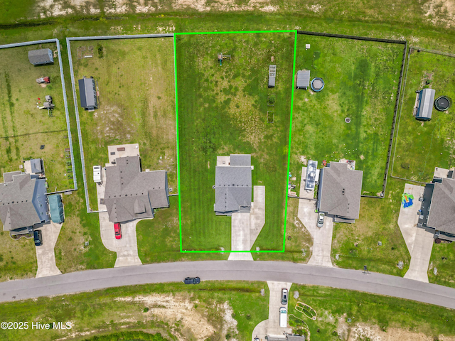 132 Mill Run, South Mills, NC 27976 - aerial view of property's location featuring property parcel outlined
