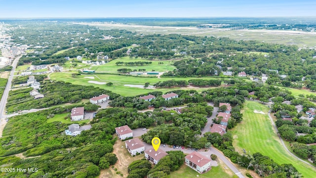 11 Foxfire Trce, Oak Island, NC 28465 - drone / aerial view of a local golf course