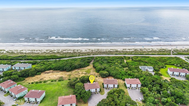 11 Foxfire Trce, Oak Island, NC 28465 - view of property location featuring waterfront with a beach