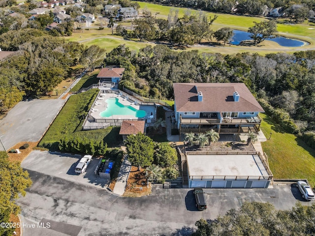 11 Foxfire Trce, Oak Island, NC 28465 - bird's eye view of a nearby body of water and a golf course