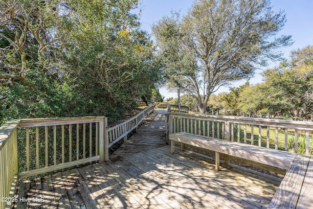 11 Foxfire Trce, Oak Island, NC 28465 - view of home's community featuring a deck