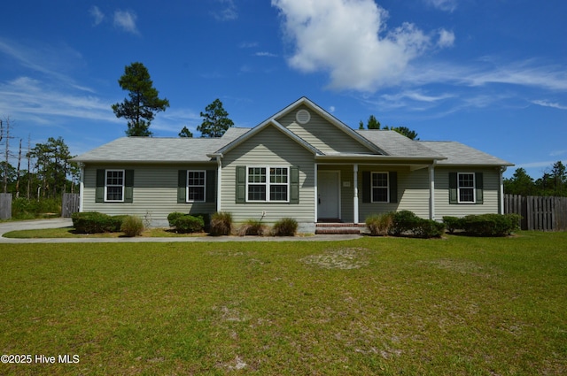 140 Van Riggs Rd, Hubert, NC 28539 - view of single story home