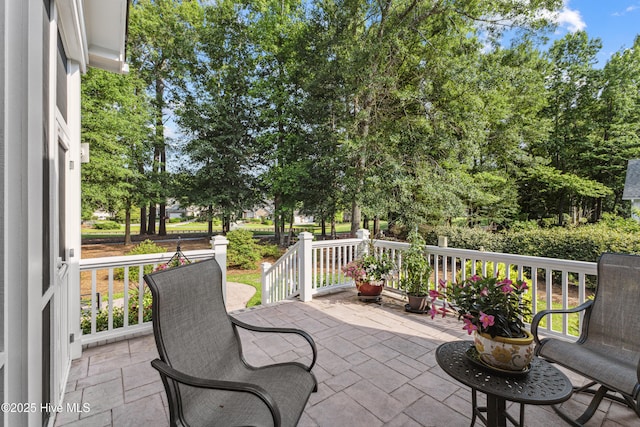 8812 Fazio Dr, Wilmington, NC 28411 - view of patio
