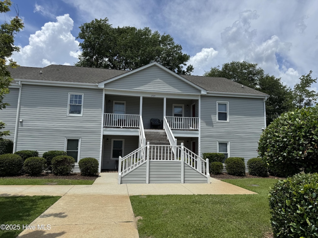 2724 S 17th St Unit C, Wilmington, NC 28412 - view of property featuring stairway