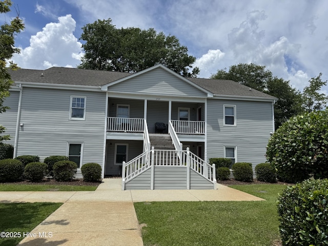 2724 S 17th St Unit C, Wilmington, NC 28412 - view of property featuring stairway