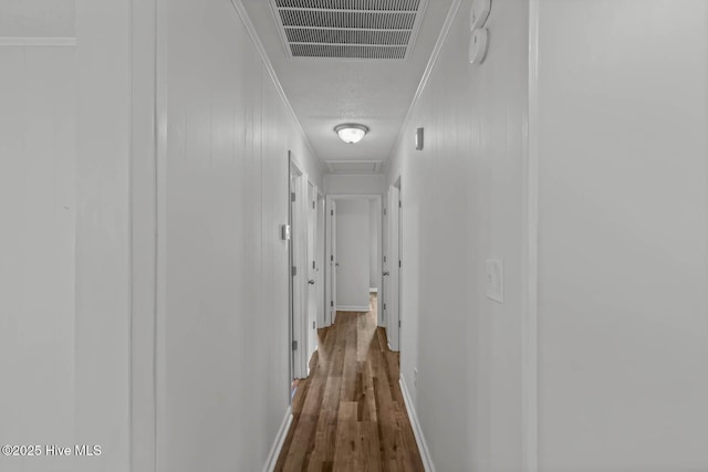 1292 Lake Cole Rd, Midway Park, NC 28544 - hall with dark wood-style floors and crown molding