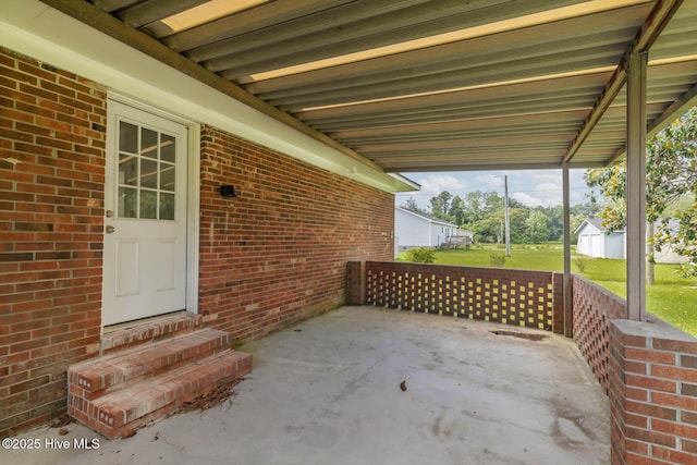 1292 Lake Cole Rd, Midway Park, NC 28544 - view of patio featuring entry steps