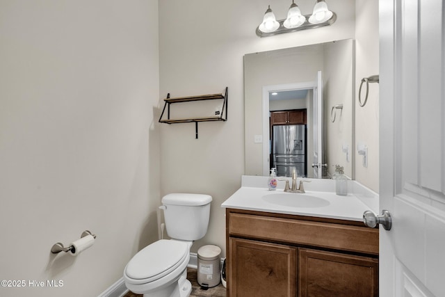 324 Windmill Light Way, Sneads Ferry, NC 28460 - bathroom with toilet and vanity