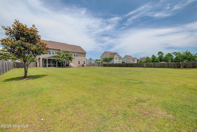 110 E Conolly Ct, Hampstead, NC 28443 - fenced backyard with a sunroom