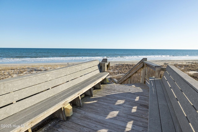 8801 Reed Dr Unit 116West, Emerald Isle, NC 28594 - view of home's community with view of water and beach