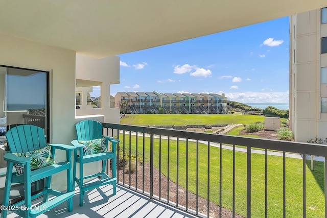 8801 Reed Dr Unit 116West, Emerald Isle, NC 28594 - balcony with a residential view