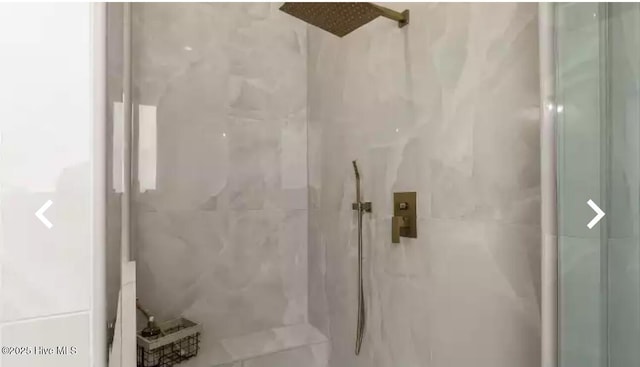209 Planters Ridge Dr, Sunset Beach, NC 28468 - bathroom featuring a marble finish shower