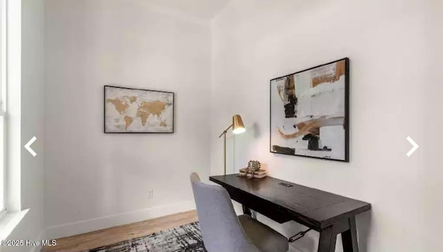 209 Planters Ridge Dr, Sunset Beach, NC 28468 - office with wood finished floors and baseboards