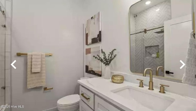 209 Planters Ridge Dr, Sunset Beach, NC 28468 - full bath featuring vanity and a tile shower