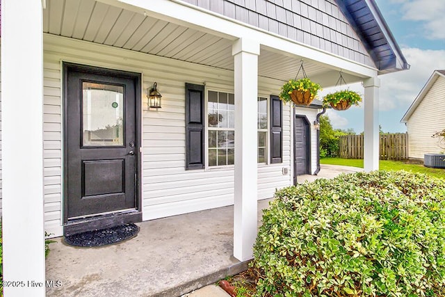 2604 Larne Ct, Wilmington, NC 28411 - entrance to property with a porch