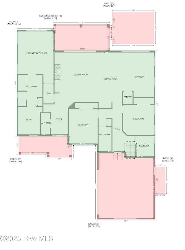 523 Trisail Ter, Wilmington, NC 28412 - view of property floor plan