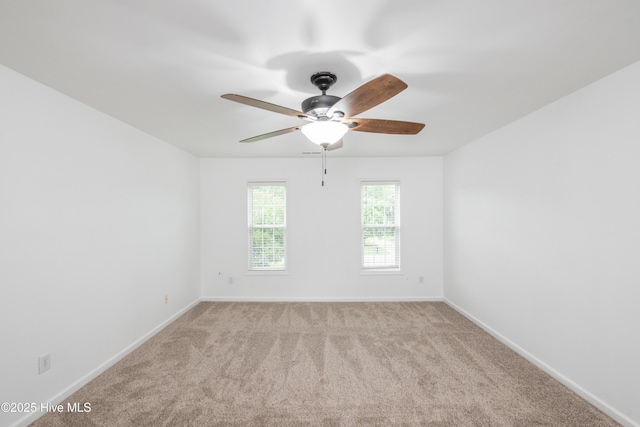 115 Billets Bridge Rd, Camden, NC 27921 - spare room with ceiling fan and carpet