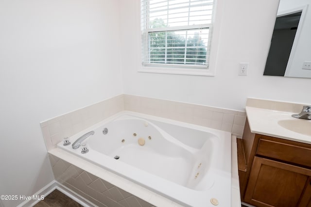 115 Billets Bridge Rd, Camden, NC 27921 - full bath featuring a whirlpool tub and vanity