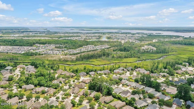 428 Windchime Dr, Wilmington, NC 28412 - aerial view of property and surrounding area featuring nearby suburban area