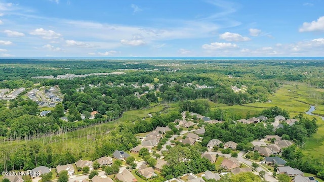 428 Windchime Dr, Wilmington, NC 28412 - aerial view of residential area featuring a forest