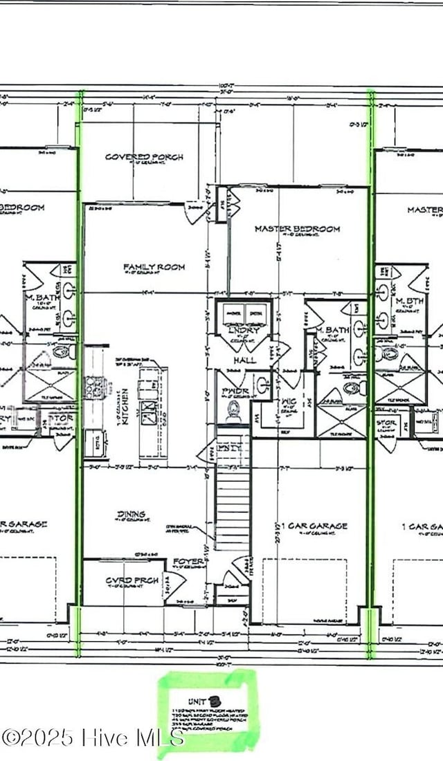 114 W 14th St Unit B, Southport, NC 28461 - view of floor plan / room layout