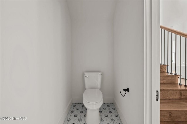 575 E Morganton Rd, Southern Pines, NC 28387 - bathroom with toilet and baseboards