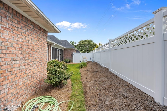 812 Vineyard Dr, New Bern, NC 28562 - fenced backyard featuring a gate