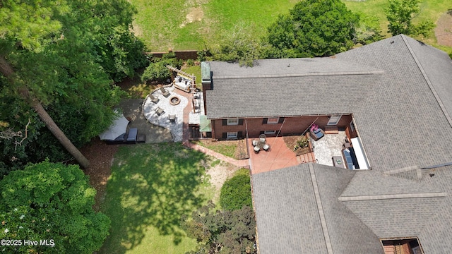 1714 E Walnut St, Goldsboro, NC 27530 - aerial view of property and surrounding area