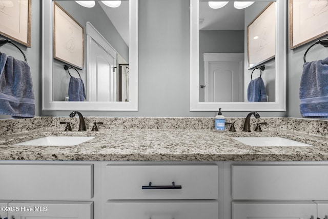 28 Winding Trl, Whispering Pines, NC 28327 - full bathroom featuring double vanity