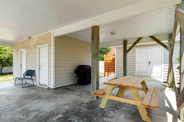 110 Mangrove Blvd, Emerald Isle, NC 28594 - view of patio featuring grilling area
