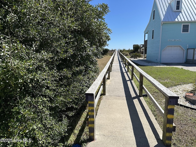 110 Mangrove Blvd, Emerald Isle, NC 28594 - view of community featuring a garage