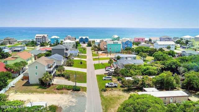 110 Mangrove Blvd, Emerald Isle, NC 28594 - aerial perspective of suburban area with a large body of water