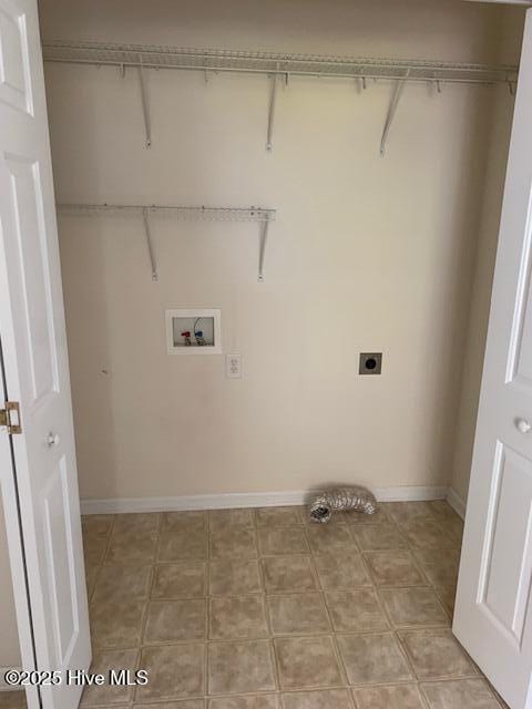 208 Canterwood Ln, New Bern, NC 28562 - laundry area featuring washer hookup and hookup for an electric dryer