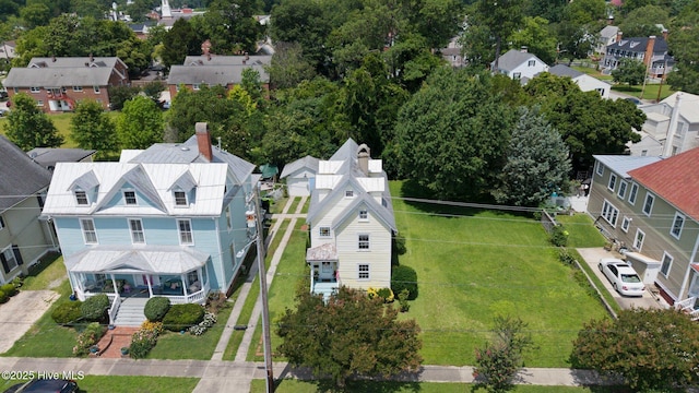 409 Hancock St, New Bern, NC 28560 - aerial perspective of suburban area