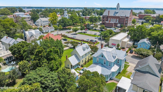 409 Hancock St, New Bern, NC 28560 - aerial perspective of suburban area