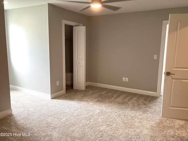 407 King Richard Ct, Jacksonville, NC 28546 - unfurnished bedroom featuring carpet and ceiling fan