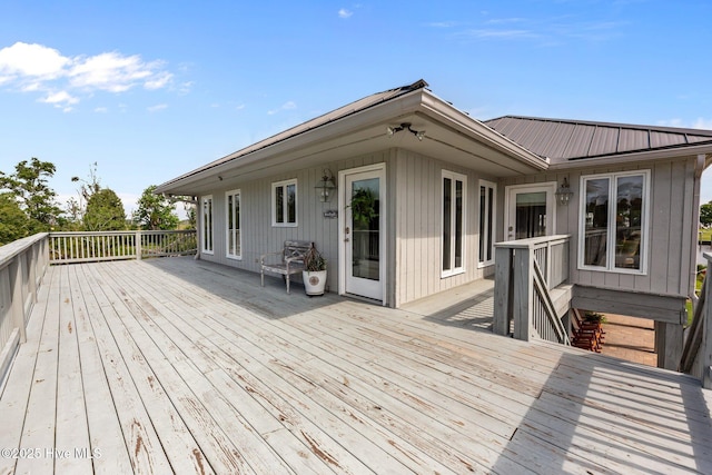 938 E Bayside Dr, Chocowinity, NC 27817 - view of wooden deck