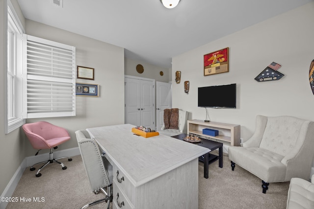 184 Twining Rose Ln, Holly Ridge, NC 28445 - office space with light colored carpet