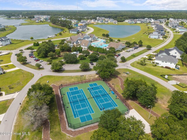 184 Twining Rose Ln, Holly Ridge, NC 28445 - aerial view of property's location with a large body of water and nearby suburban area