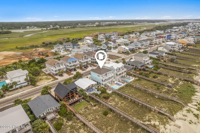 328 E First St, Ocean Isle Beach, NC 28469 - aerial view of residential area featuring a golf course